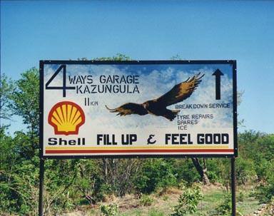 1994. Billboard in Botswana! This 